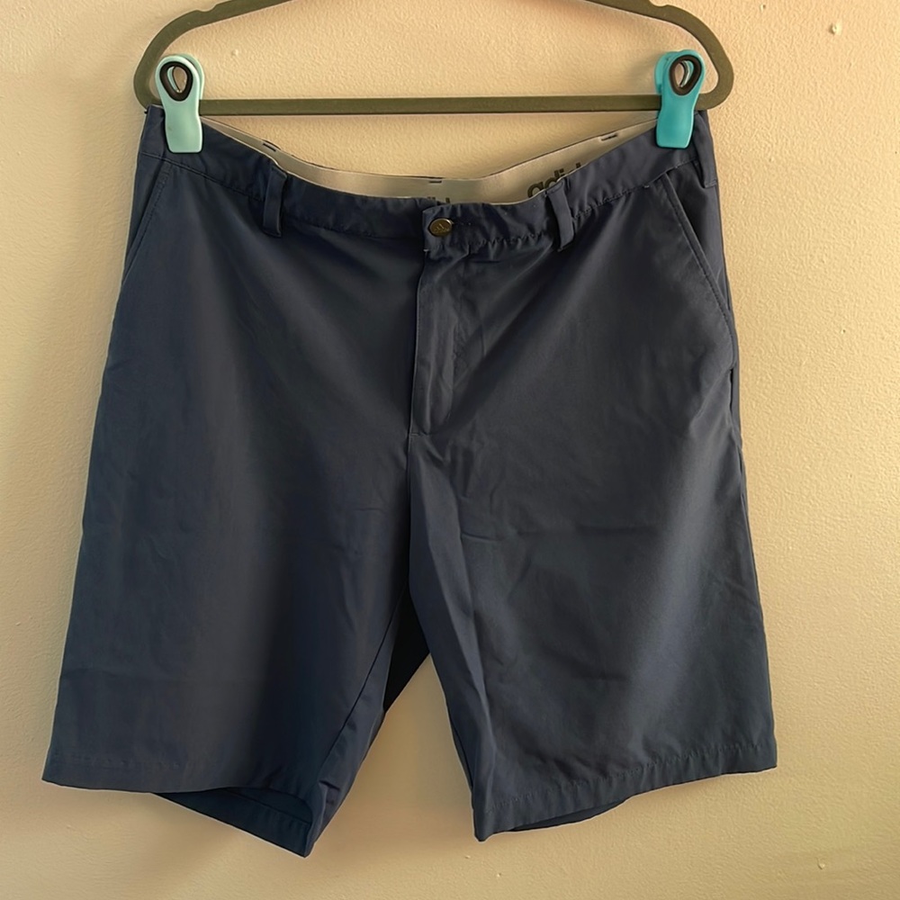 Navy Adidas shorts